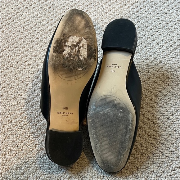 Cole Haan women’s  Black Slip-On Loafers - Picture 6 of 7
